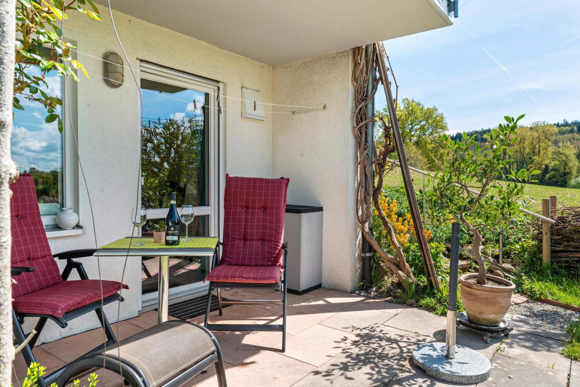 Bodenseenahe ruhige Ferienoase Uhldingen-Mühlhofen Buitenkant foto