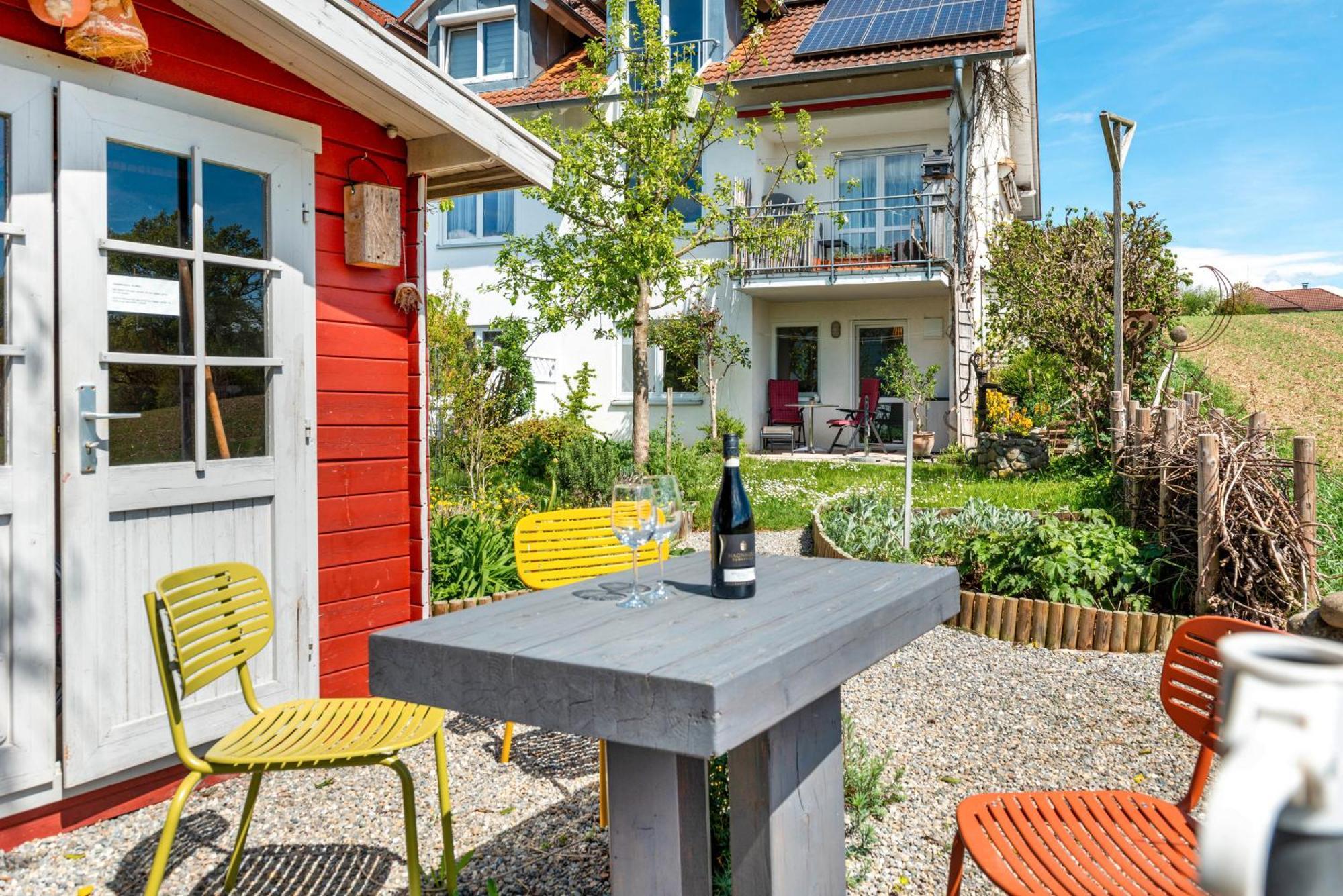 Bodenseenahe ruhige Ferienoase Uhldingen-Mühlhofen Buitenkant foto