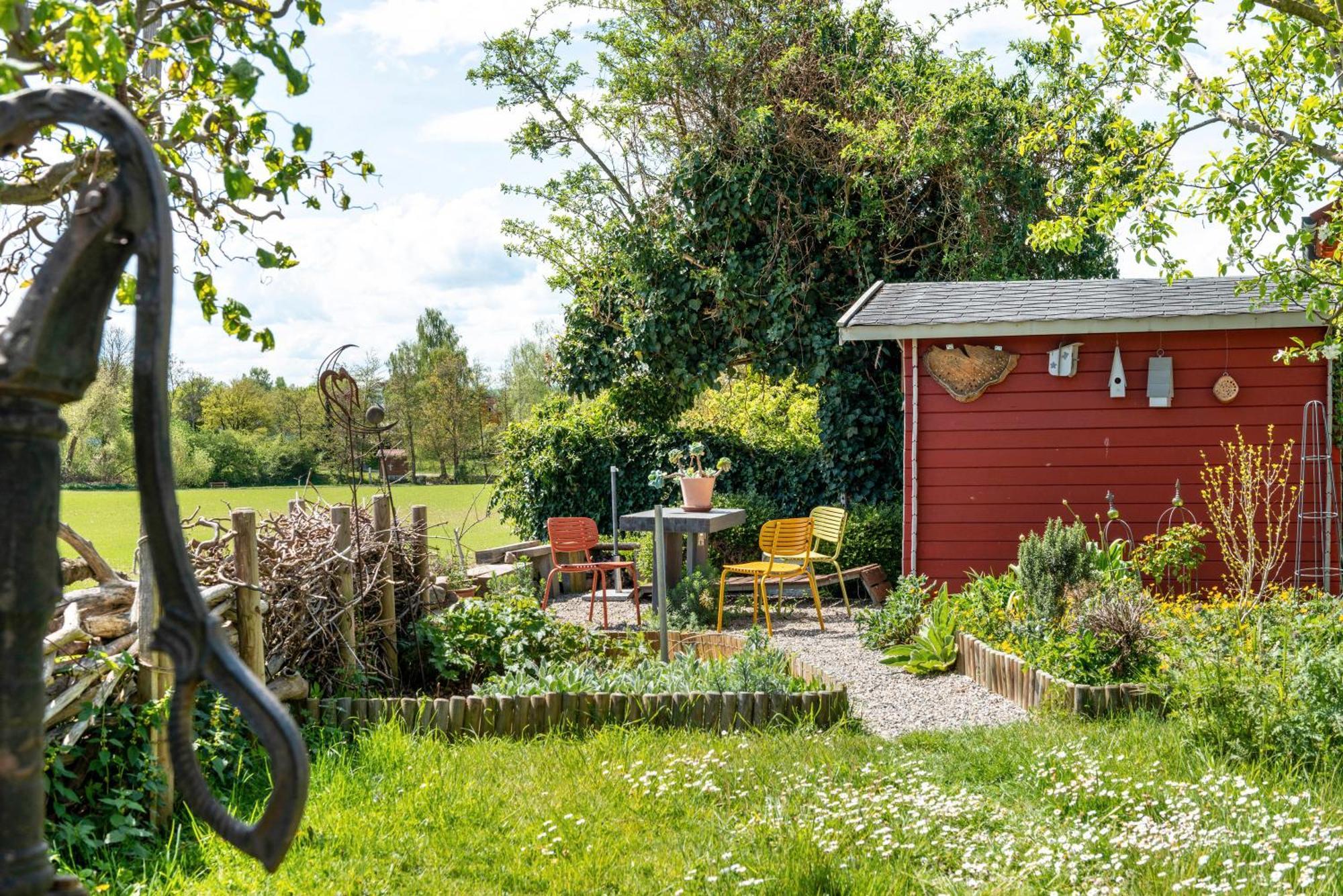 Bodenseenahe ruhige Ferienoase Uhldingen-Mühlhofen Buitenkant foto