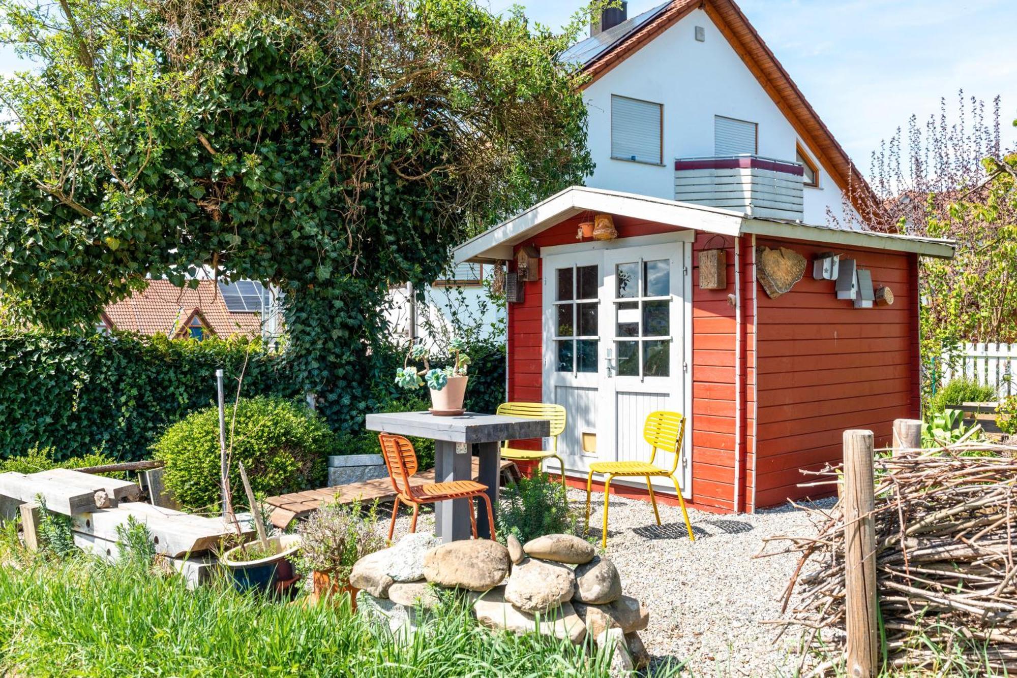 Bodenseenahe ruhige Ferienoase Uhldingen-Mühlhofen Buitenkant foto